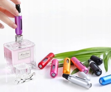 4x РАСПЫЛИТЕЛЬ ДЛЯ ДУХОВ TRAVEL 5 МЛ АЛЮМИНИЕВЫЙ ВАМП