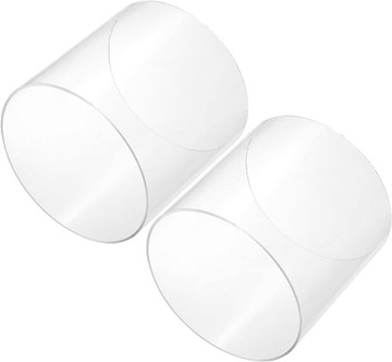 Rurka akrylowa sztywna chłodzenie wodne 155mm x 160mm Przeźroczysta 2 szt