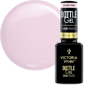 Victoria Vynn Bottle Gel One Phase Candy Pink 15 однофазный гель во флаконе