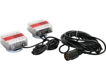 Zestaw lamp LED tylnych na magnes 12V LA207351GP