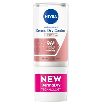 NIVEA DERMA DRY CONTROL Antyperspirant damski 50ml