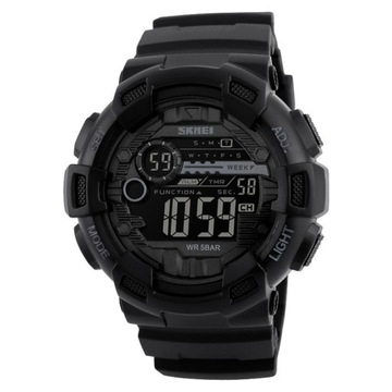 Zegarek Skmei sportowy wodoodporny koperta 50mm rozmiar dla każdego WR50