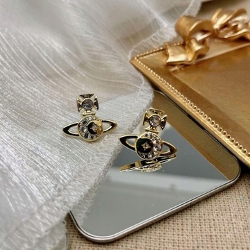 Trendy Fashion Gold Silver Color Love Heart S