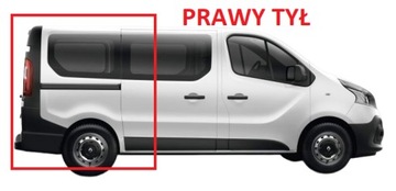 TRAFIC III X82 PRAVÝ ZADNÍ BLATNÍK L1H1 VIVARO