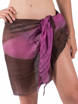 EKSKLUZYWNE PAREO chusta plażowa NEW A013FIO