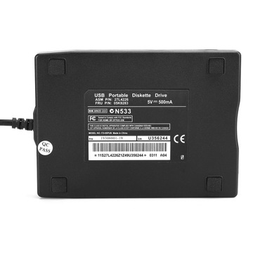 ВНЕШНИЙ 3,5-ДЮЙМОВЫЙ ДИСКОВОД 720 КБ ДЛЯ USB