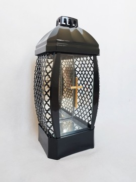 большая свеча, фонарь, часовня, ЗОЛОТОЙ КРЕСТ, 40 см + БЕСПЛАТНАЯ ВСТАВКА