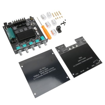 Wzmacniacz cyfrowy 2.1 50W bezprzewodowy moduł subwoofera do głośników