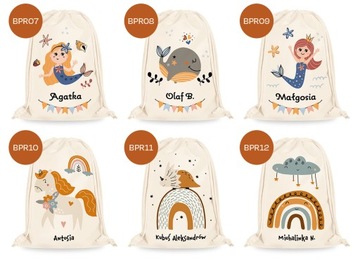 СУМКА С НАЗВАНИЕМ ДЛЯ ДЕТСКОГО САДА, ШКОЛЫ, ДЕТСКОГО САДА