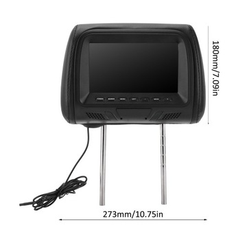 Автомобильный монитор со светодиодной подсветкой, 7 дюймов, HDMI USB