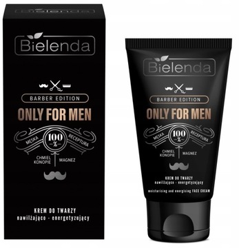 BIELENDA BARBER - KREM DO TWARZY NAWILŻAJĄCO-ENERGETYZUJĄCY 50ml