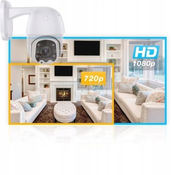 PTZ 1080P 2MPX AHD Analog Camera 3,6 мм