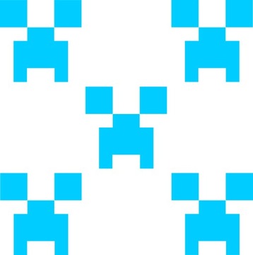 MINECRAFT CREEPER NA ŚCIANĘ POKÓJ DZIECKA Criper