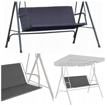 SIEDZISKO DO HUŚTAWKI OGRODOWEJ PODKŁAD 150x106cm MOCNY WYTRZYMAŁY MATERIAŁ