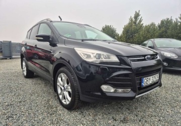 Ford Kuga II SUV 2.0 Duratorq TDCi 163KM 2014 Ford Kuga 2,0 163 KM 4x4 Tytanium Xenon Kamera Navi PDC Asystent 2.0 Diesel