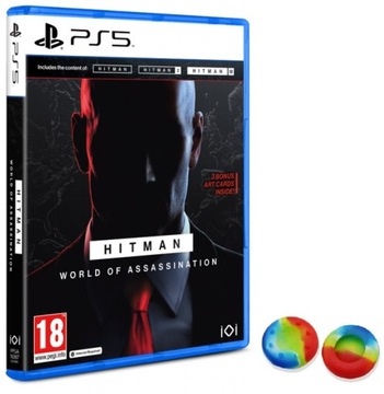 HITMAN WORLD OF ASSASSINATION HITMAN TRILOGY I + II + III NOWA PS5 + GRATIS