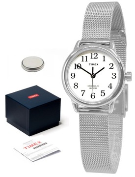 ZEGAREK TIMEX NA BRANSOLECIE Z PODŚWIETLENIEM STYLOWY ELEGANCKI WODOODPORNY
