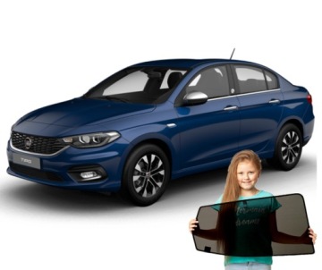 Záclony Na Magnetech, Kryty Fiat Tipo Sedan 2015