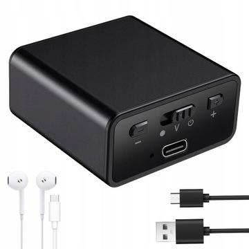 DYKTAFON PODSŁUCH SZPIEGOWSKI Q65 USB 1200mAh 32GB
