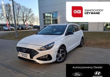 Hyundai i30 III Wagon Facelifting 1.5 T-GDI 48V 160KM 2024 Hyundai i30 1.5 T-GDI 160KM SMART Salon PL FV23 Gwarancja 1.5 Benzyna