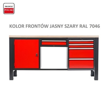 Stół warsztatowy do garażu narzędziowy ślusarski