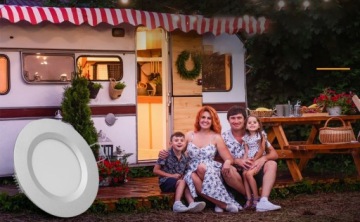 4шт светодиодный 12В потолочный водонепроницаемый точечный мебельный светильник для лодки кемпера