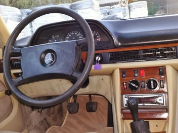 Mercedes Klasa S W126 Sedan 2.8 SE,SEL 185KM 1982 Mercedes S 280 Klima Alu Hak, zdjęcie 5