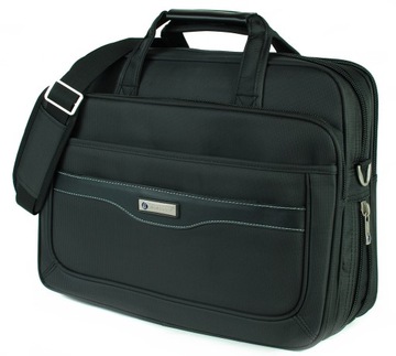 TORBA MĘSKA na LAPTOP DOKUMENTY DWUKOMOROWA pasek