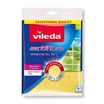 Ściereczka Okienna Actifibre Vileda 1 Szt