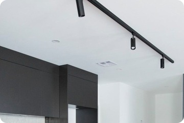 СВЕТОДИОДНАЯ РЕЙКА ОСВЕЩЕНИЯ ОТРАЖАТЕЛЬ 4x СВЕТОДИОДНАЯ ЛАМПА GU10 + ПОЛОСКА 2М