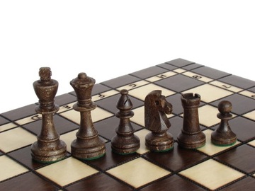 деревянные шахматы №4 + НАРДЫ + ШАШКИ