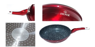 NOWOCZESNA CERAMICZNA PATELNIA 28 CM RENOMOWANEJ FIRMY ZILNER