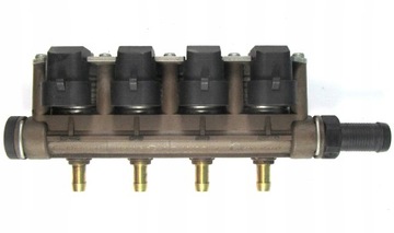 LISTWA WTRYSKOWA gazu LPG STAG AC W02 4cyl GWARANCJA 60 DNI