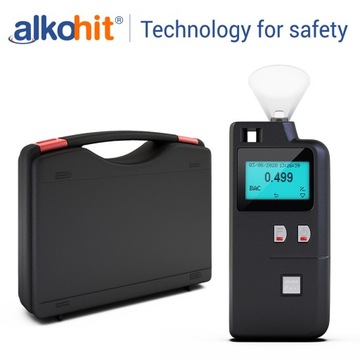 Алкотестер ALKOHIT X100 DKD Производитель GW 3 л + чемодан