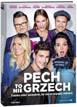 Film Pech to nie grzech, DVD + booklet płyta DVD