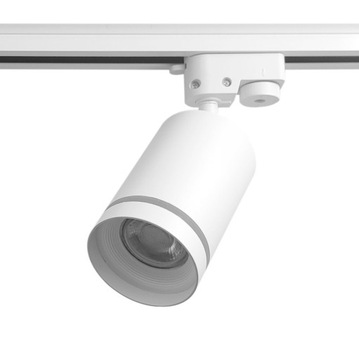Reflektor szynowy 1-fazowy GU10 70x110mm biały