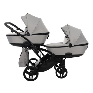 WÓZEK BLIŹNIACZY JUNAMA DUO SLIM SPACE 2w1