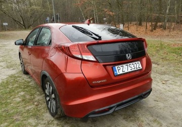 Honda Civic IX Hatchback 5d 1.8 i-VTEC 142KM 2014 Honda Civic sliczna zadbana 1,8 AUTOMAT 1wlascicielka 1.8 Benzyna 142KM, zdjęcie 3