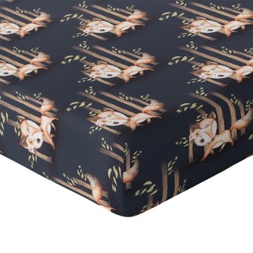 PRZEŚCIERADŁO DO ŁÓŻECZKA 120x60 Z GUMKĄ GRUBA BAWEŁNA 100% PRODUKT POLSKI