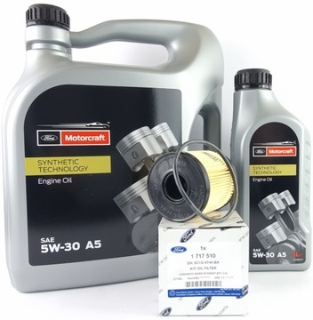 OLEJ 6L + FILTR 1717510 FOCUS MK2 MK3 2.0 TDCI OE