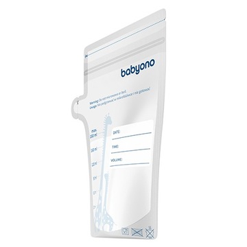 BABYONO СУМКИ ДЛЯ ХРАНЕНИЯ ПИЩЕВ 180 мл