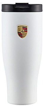 KUBEK TERMICZNY XL, PORSCHE - WHITE