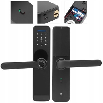 Дверная ручка WiFi Код Bluetooth для шифрования RFID