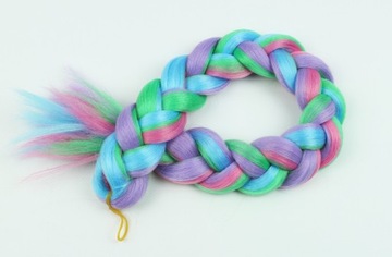 Синтетические пряди ВОЛОСЫ цветные косы дреды