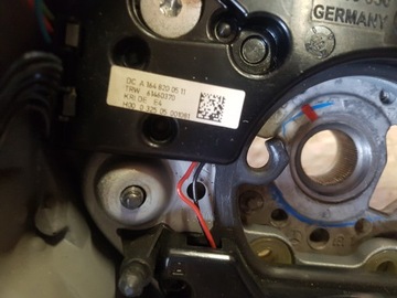 MERCEDES W164 ML W251 R TŘÍDA VOLANT KŮŽE A1644604703