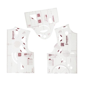 Linijka do szycia Transparent Fashion Design