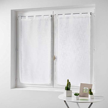 Firanka voilage 60 cm x 120 cm 2 sztuki