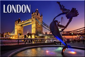 ANGLIA LONDYN MOST TOWER BRIDGE MAGNES NA LODÓWKĘ