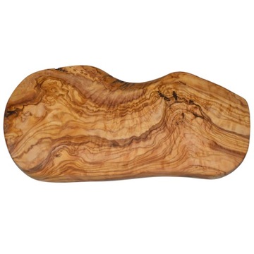 DESKA rustykalna do krojenia serwowania z drewna oliwnego Eco 31 x 15 cm