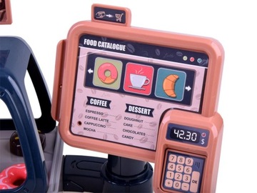 Кофемашина для кафе с кассовым аппаратом и дисплеем ZA3762